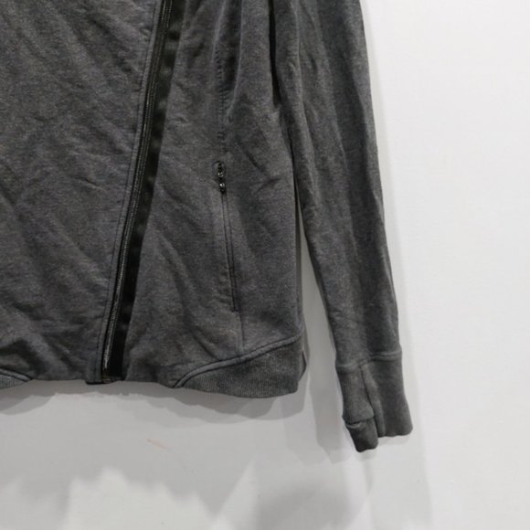 Lululemon Heathered Black Turn Jacket Size 8 - Picture 4 of 9